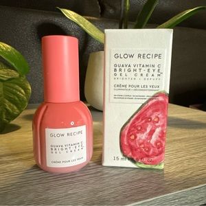 Glow Recipe GUAVA Vitamin C bright eye gel Cream NIB FULL SIZE